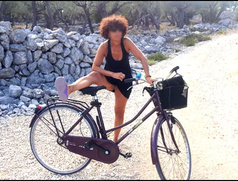 Une promenade en vélo dans l'oliveraie