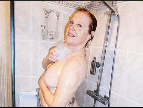 Surprise dans ma douche...